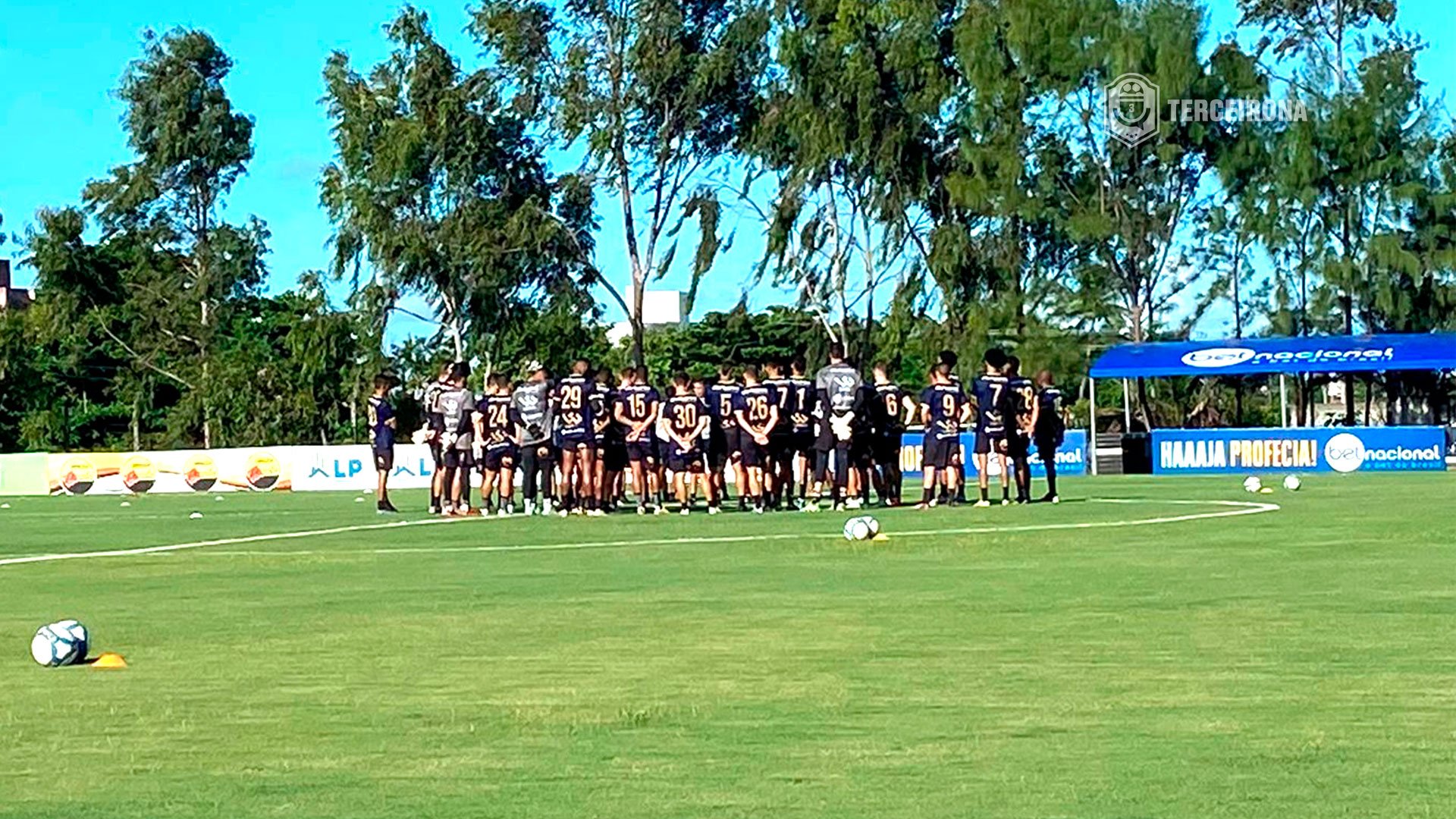 Treino do Botafogo PB