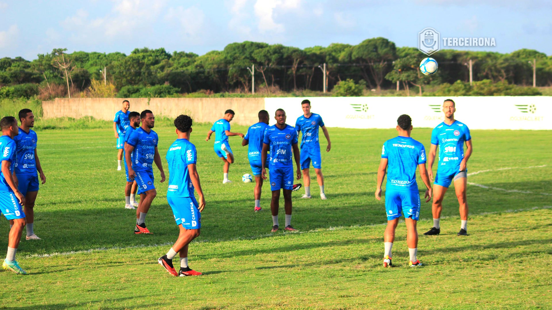 Treino do Caxias