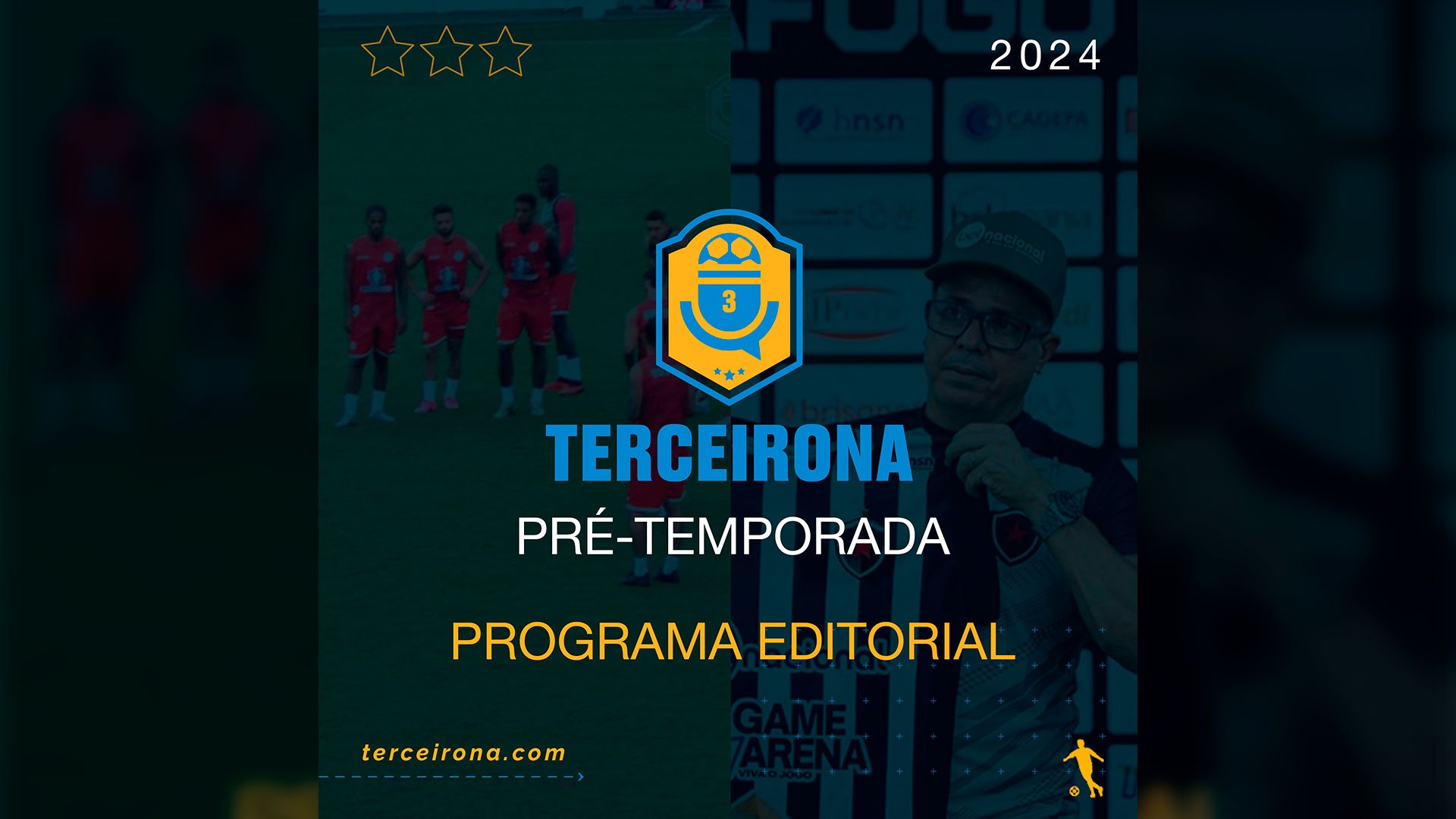 O podcast da primeira rodada da Terceirona está no ar! Ouça aqui