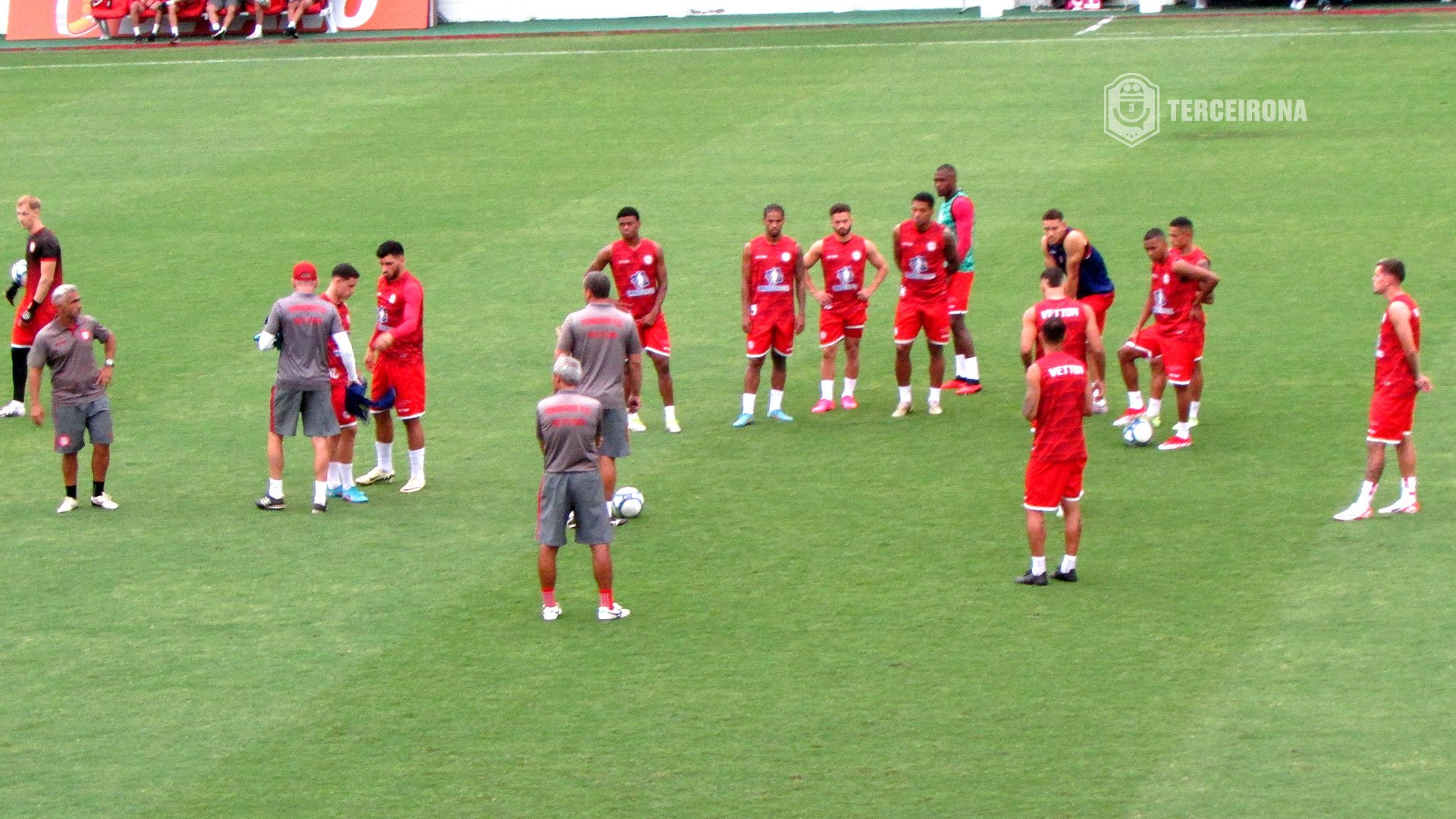 Treino do Tombense para jogo contra o São José