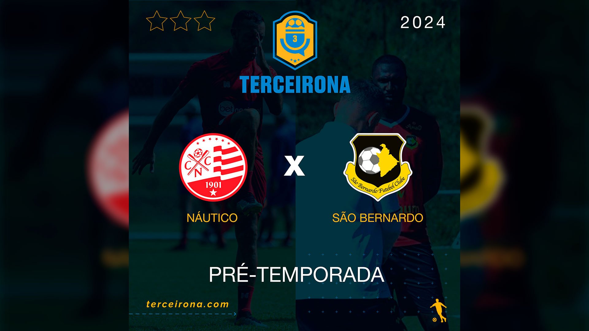 Podcast da Terceirona. Náutico e São Bernardo estreiam na Série C