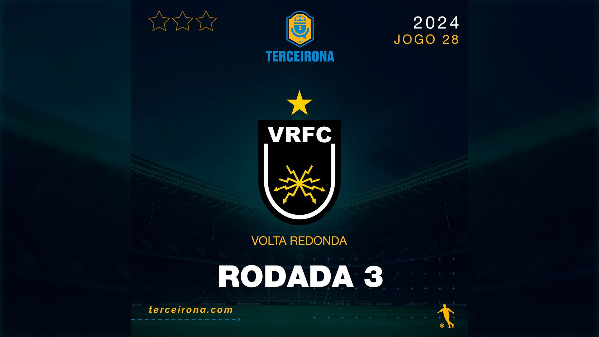 Volta Redonda Podcast rodada 3