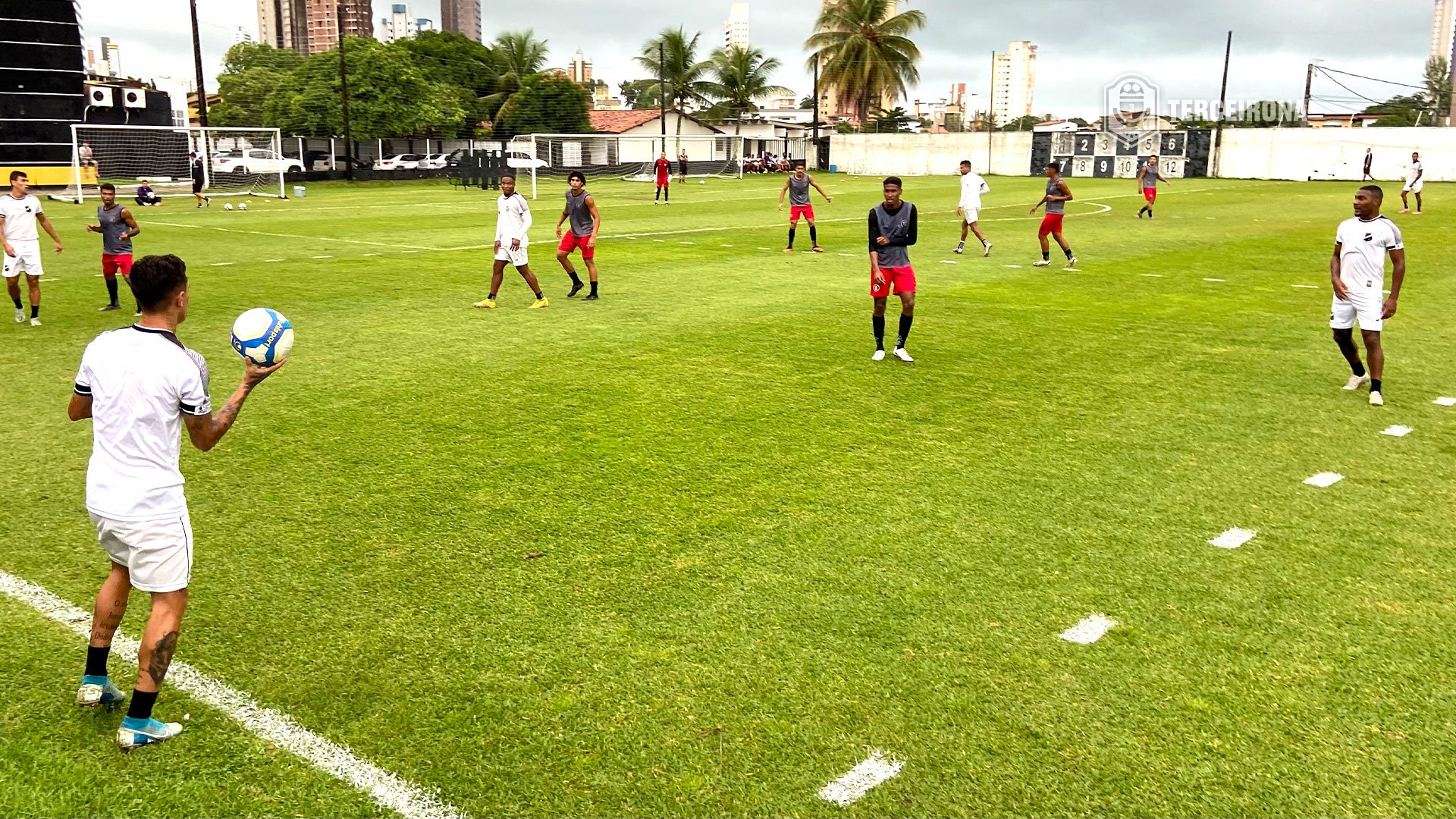 ABC se reapresenta com jogo-treino e goleada