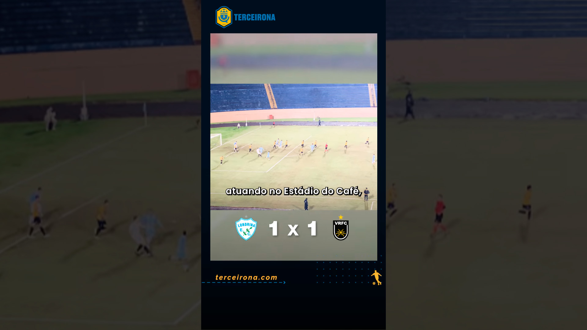 VÍDEO: Saiba tudo que rolou no empate entre Londrina e Volta Redonda