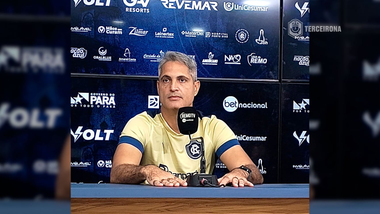 Remo apresenta novo técnico, o terceiro do ano