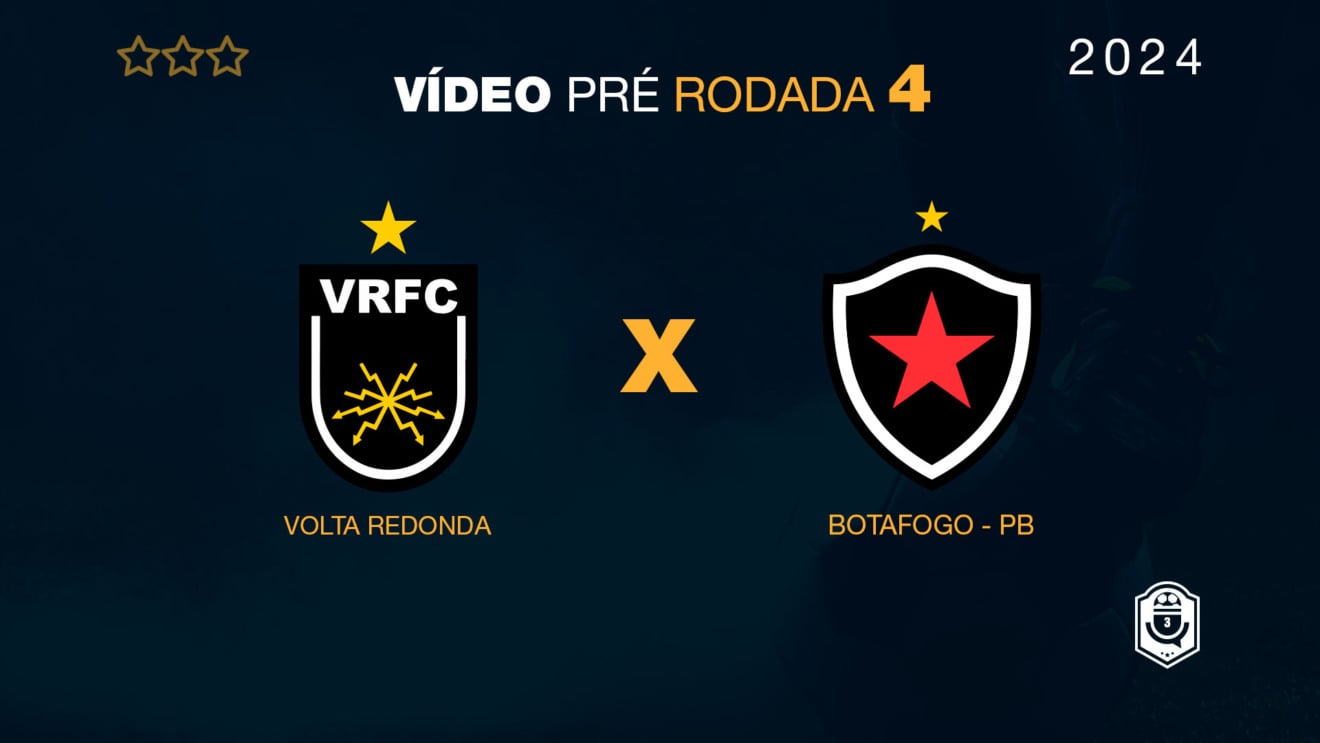 VÍDEO: Volta Redonda e Botafogo-PB duelam em um jogão