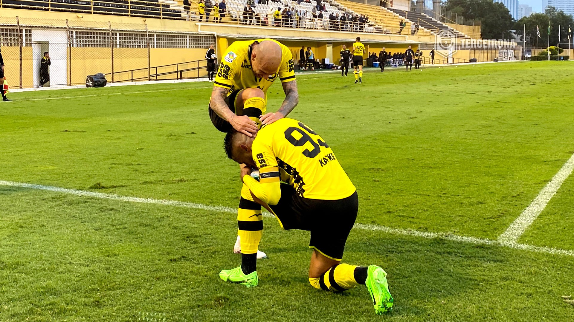 Em jogo truncado, São Bernardo vence o CSA por 2x0