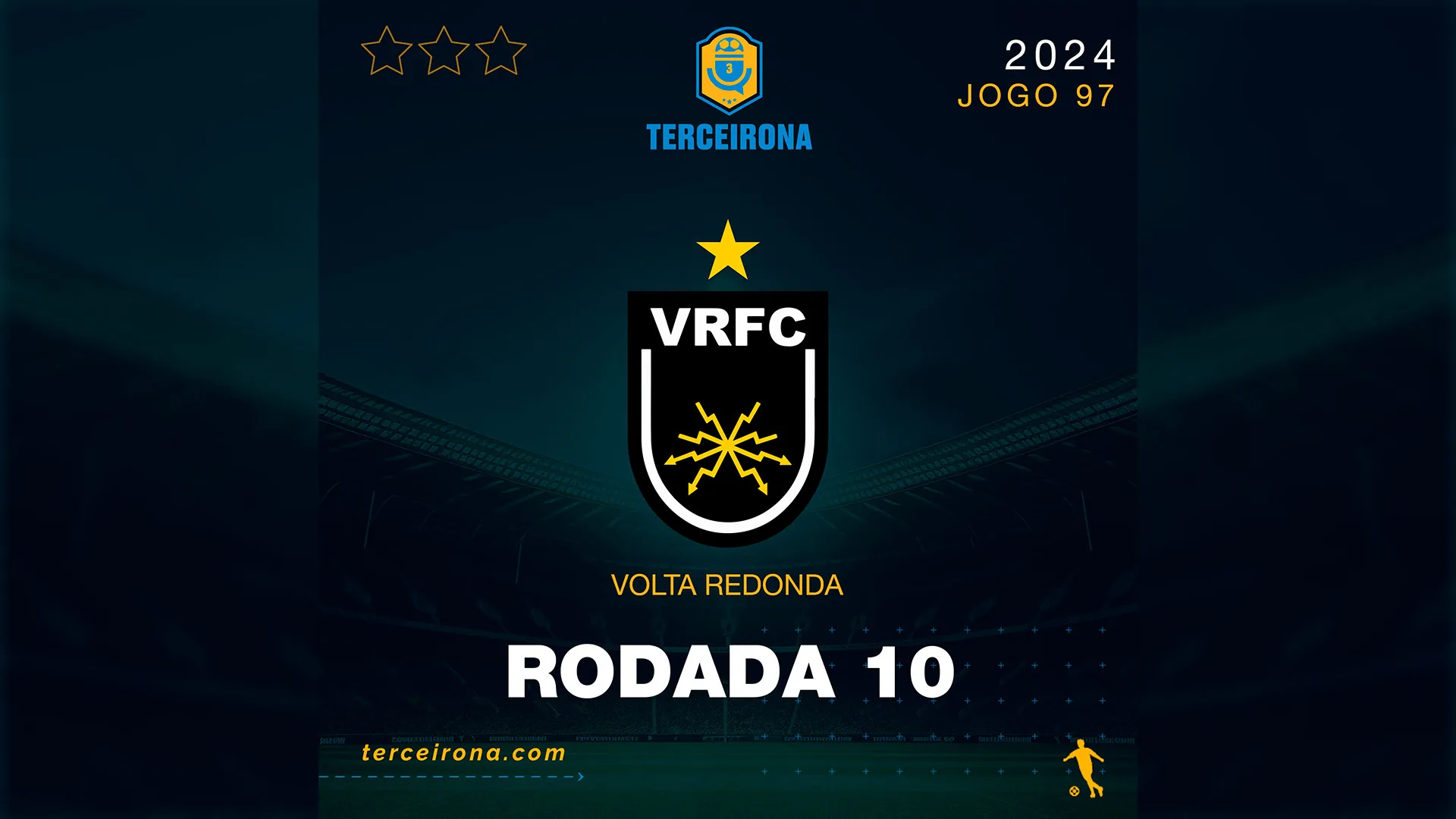 No ar! Escuta ai o podcast do Volta Redonda na rodada 10!