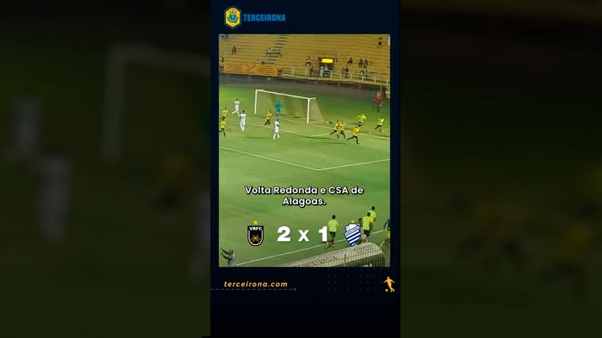 VÍDEO: Com gol no fim, Volta Redonda derrota o CSA em casa