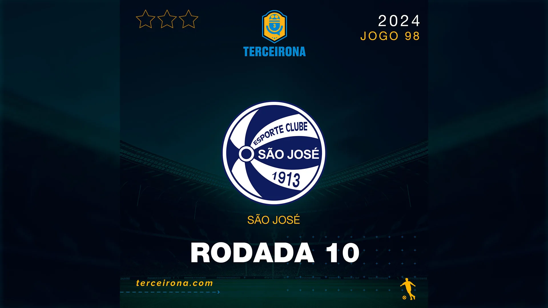 Ouça! Podcast exclusivo do São José na rodada 10