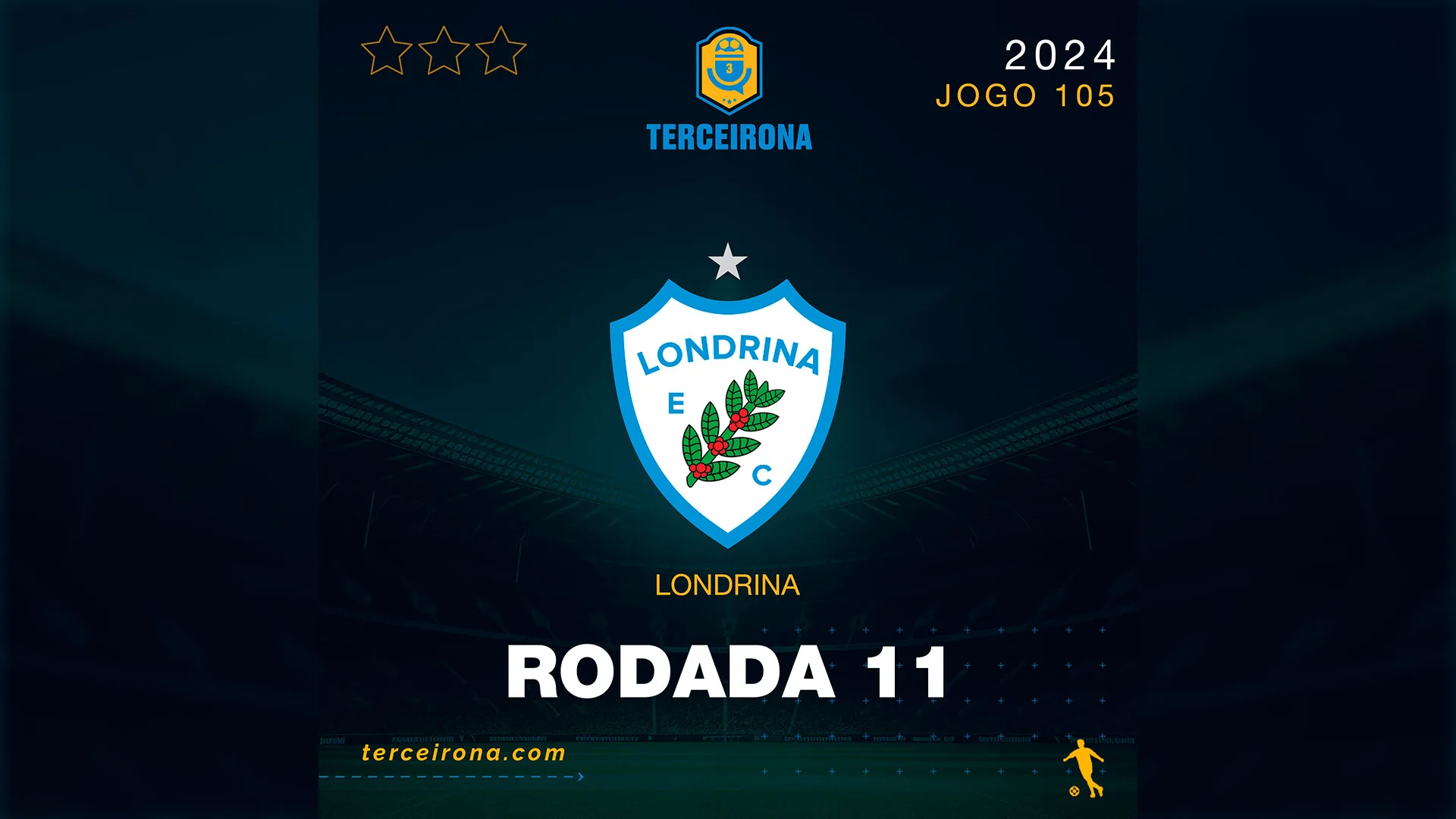 Ouça agora o podcast exclusivo do Londrina na rodada 11!