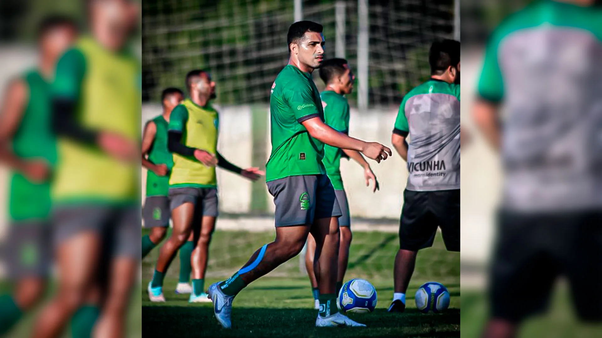 Atleta chega para tentar refoçar o Lobo ofensivamente (Foto: @kely_fotografa / Floresta EC) 