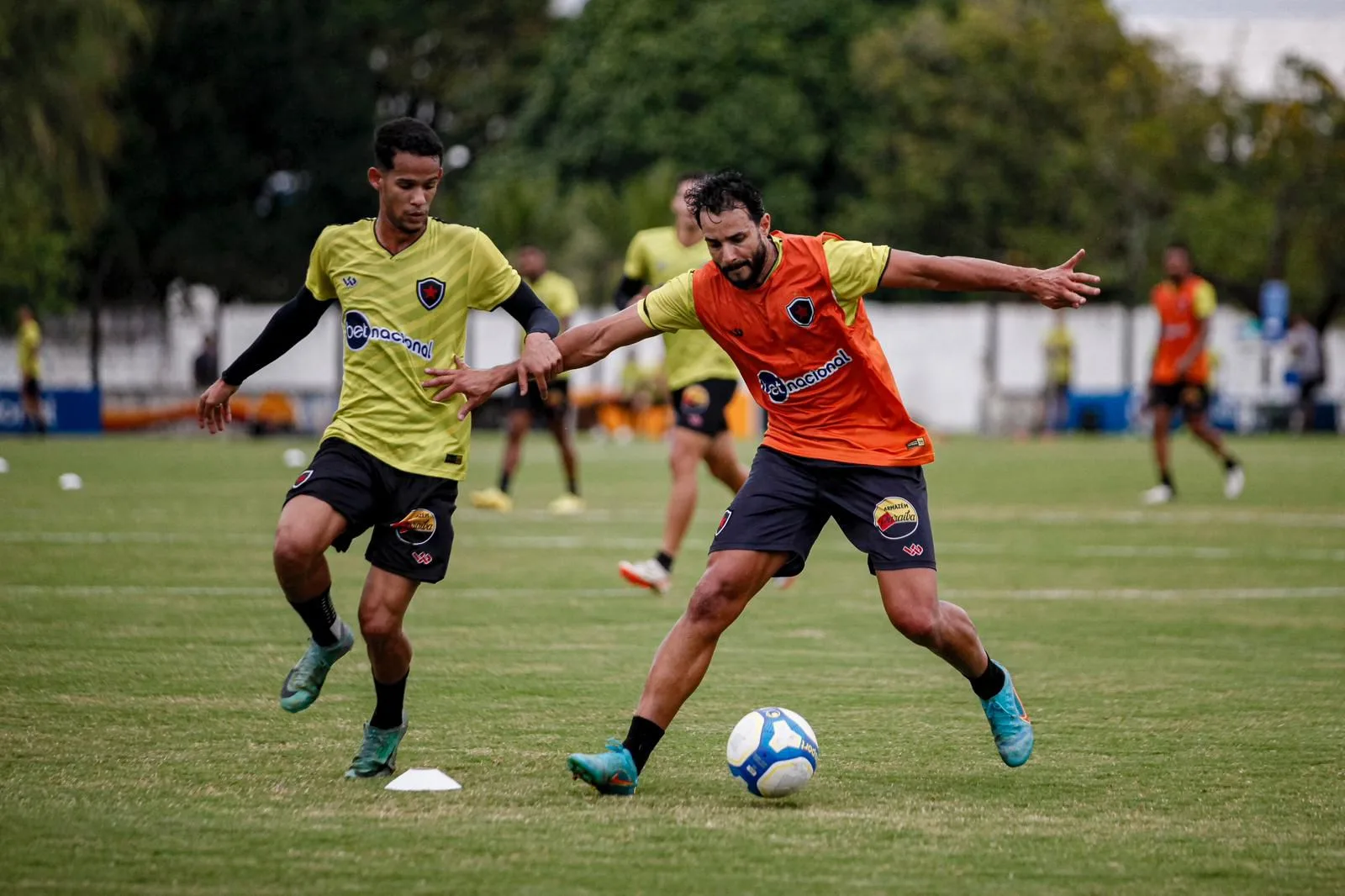 Botafogo PB treino Henrique Dourado